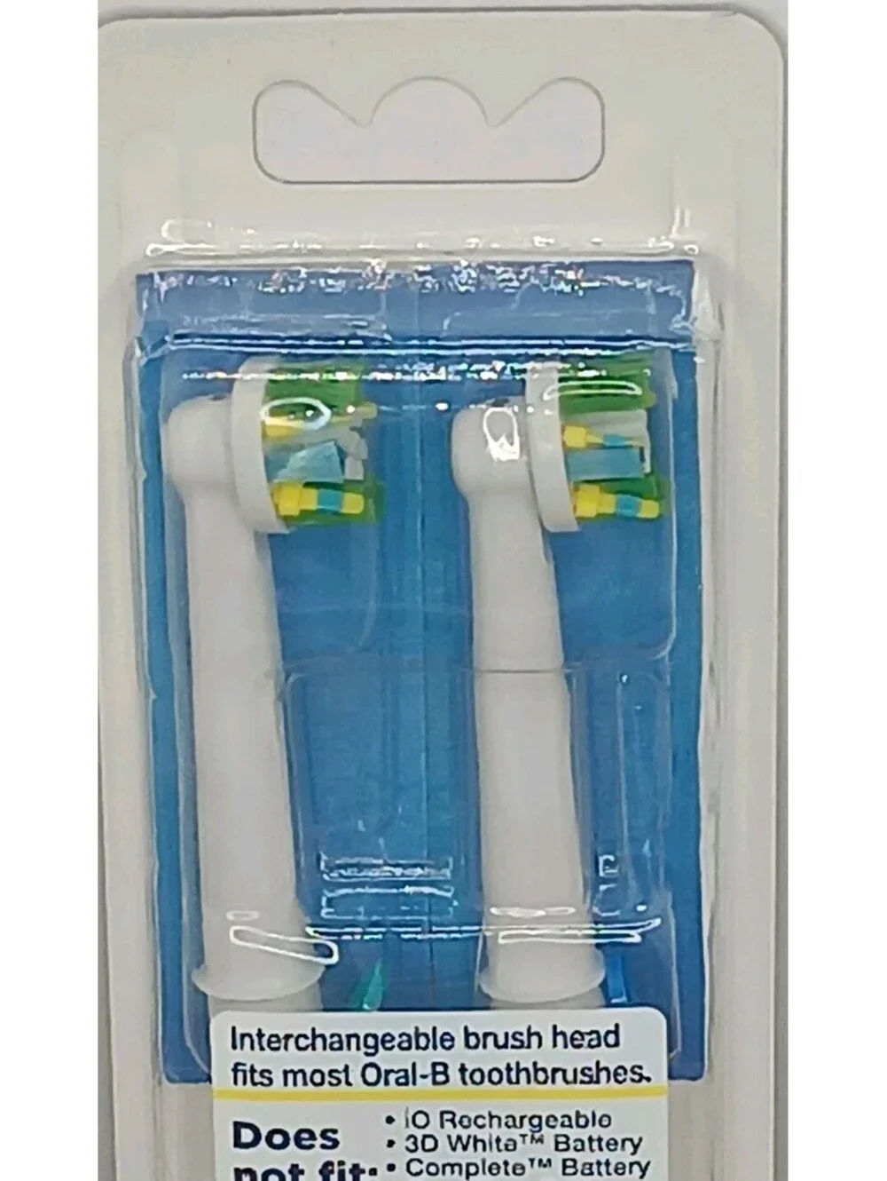 NEW Oral-B Floss Action Electric Toothbrush Replacement Brush Heads 2 Pack